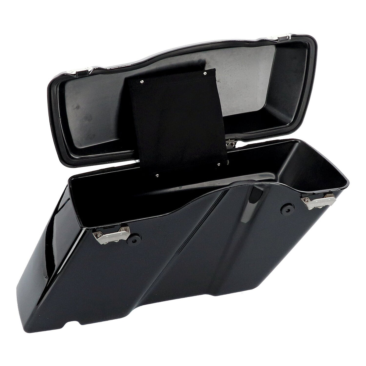 Standard saddlebag set. Black