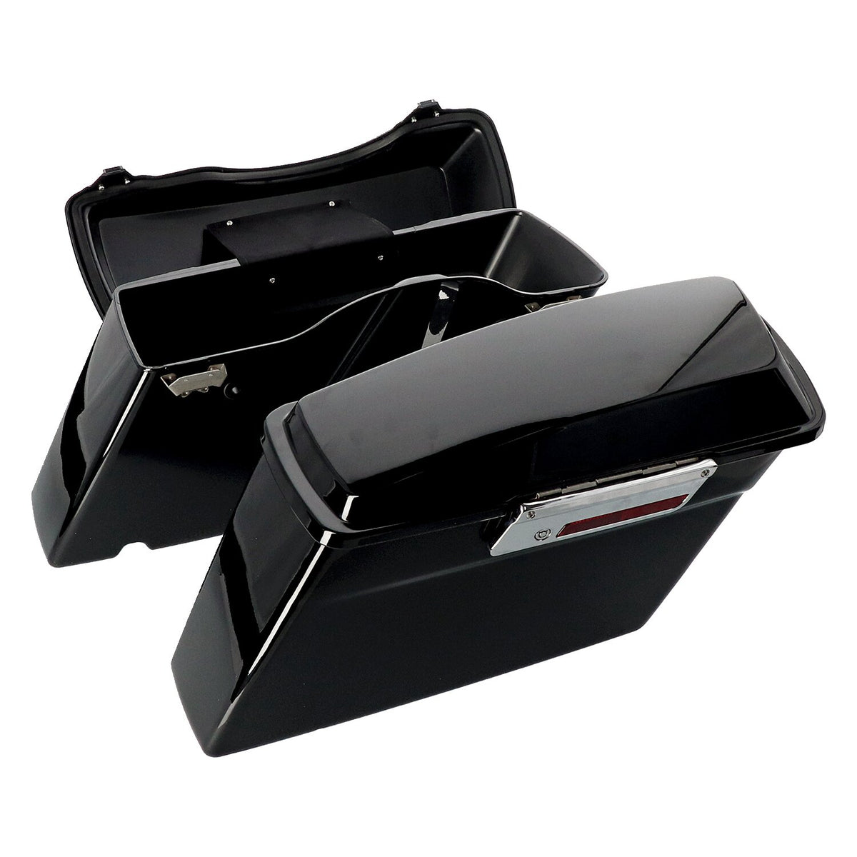 Standard saddlebag set. Black