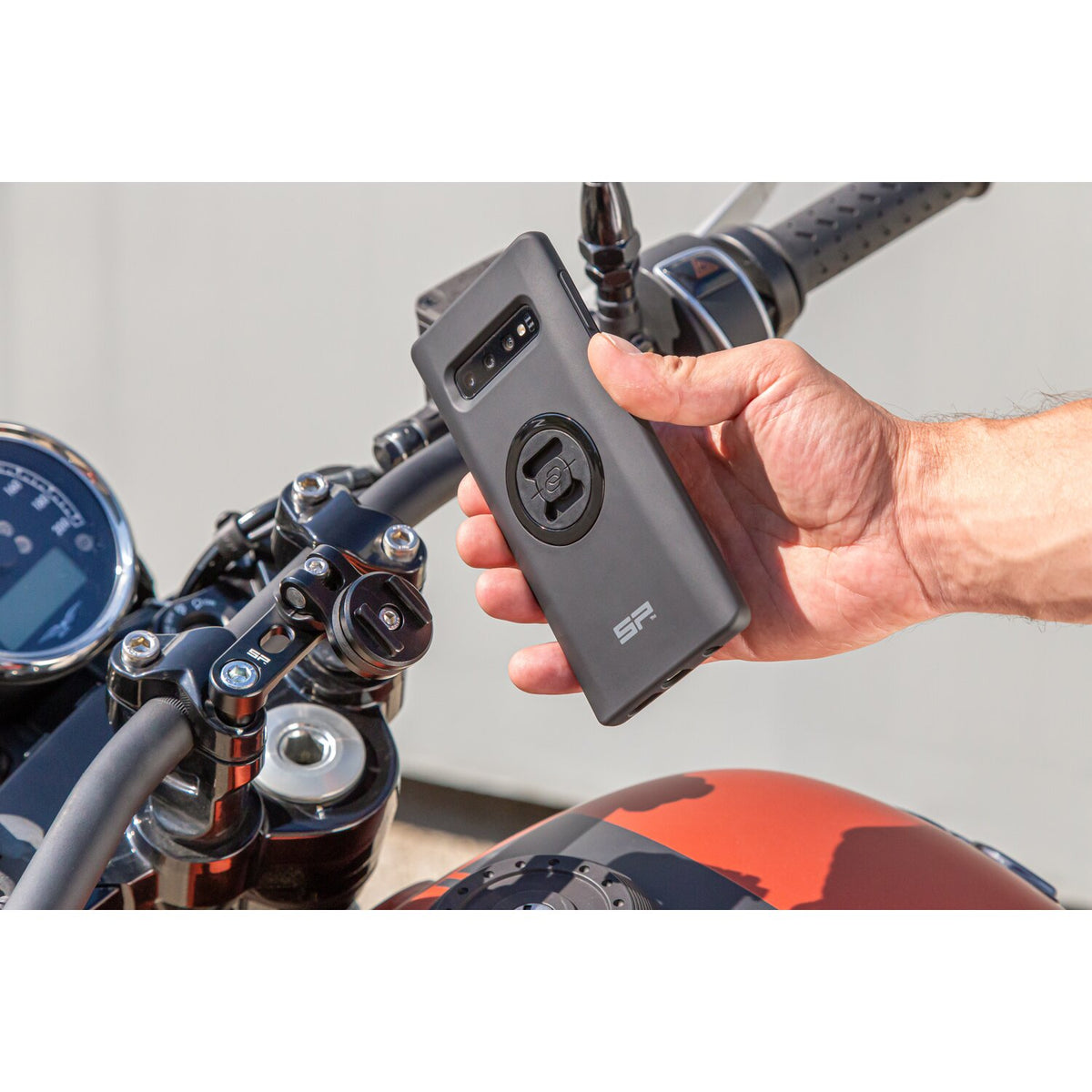 SP Connect™, bar clamp mount pro. Black