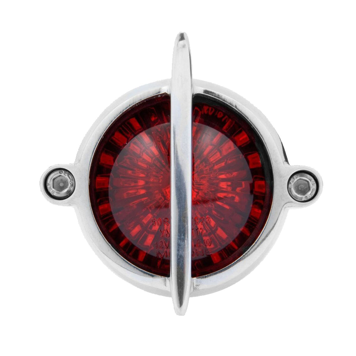 Motone, Cuda taillight. Polished, no bracket. ECE