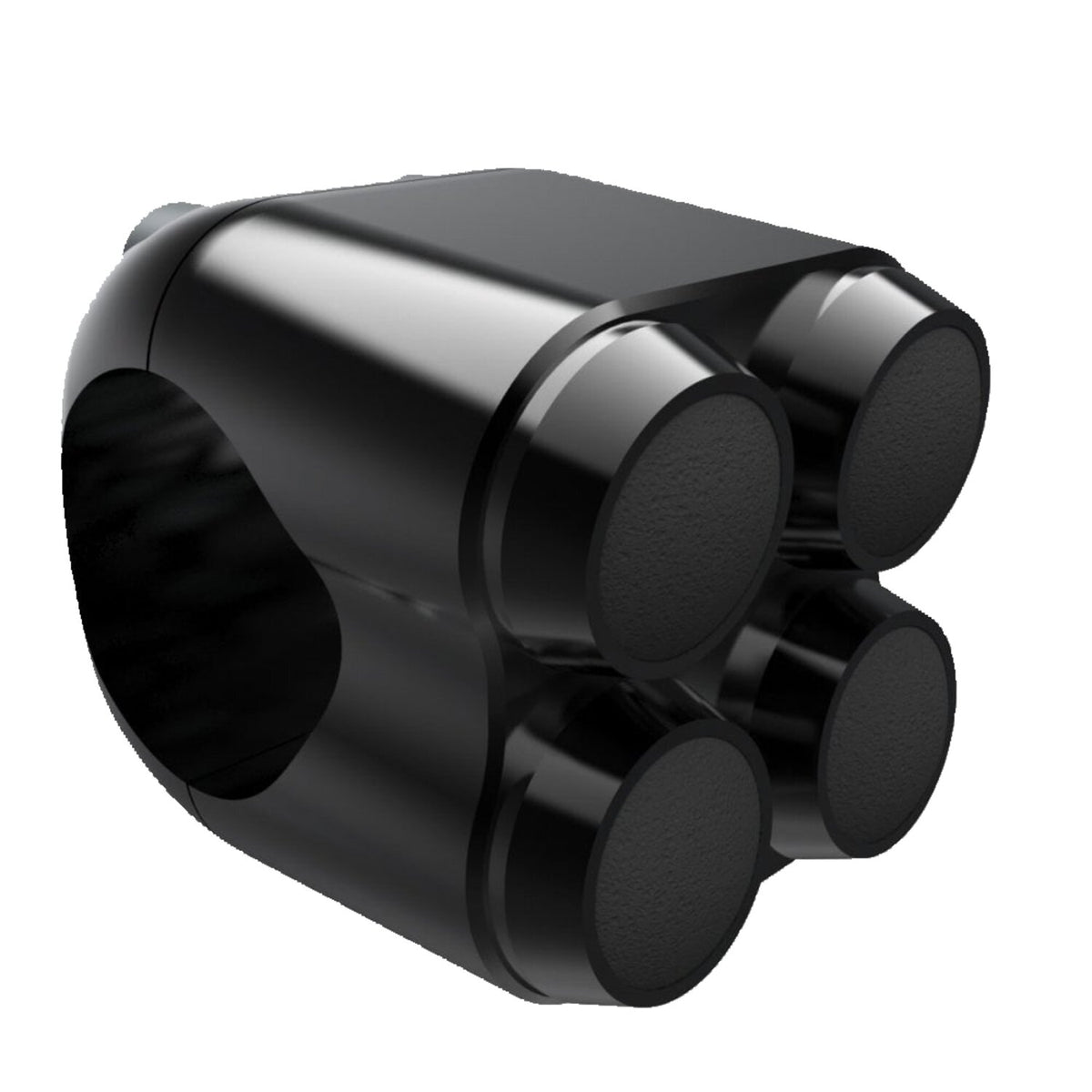 Motone, micro switch with 4 buttons. Black