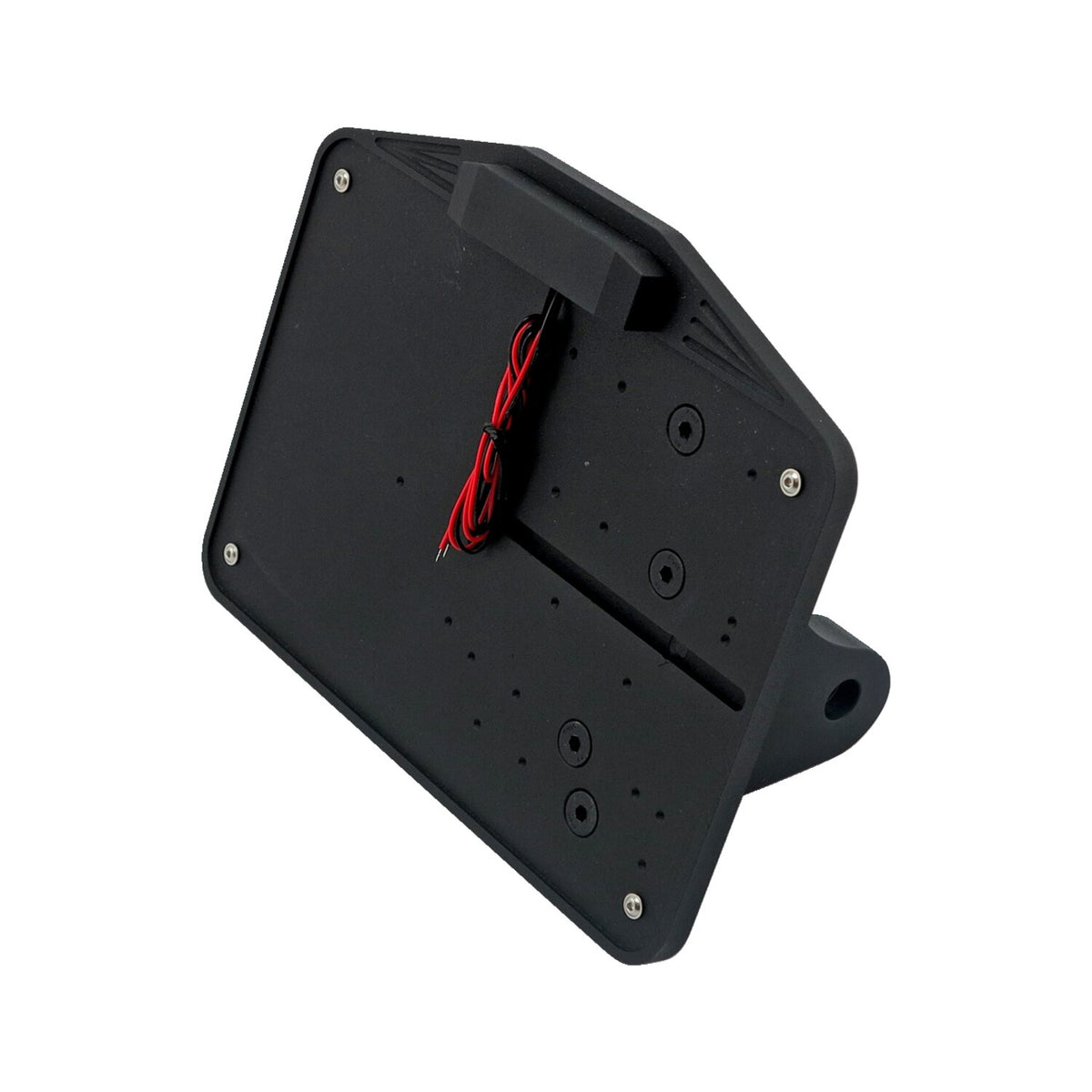 CPV, Dyna shock mount license plate bracket kit EU. Black