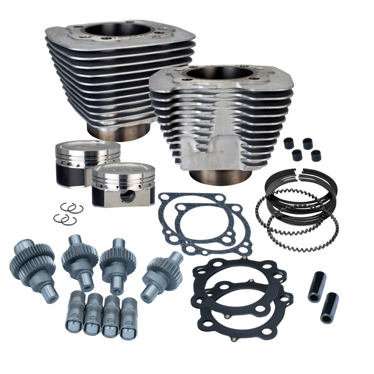 S&S, 883-1200 Hooligan big bore cyl. & piston kit