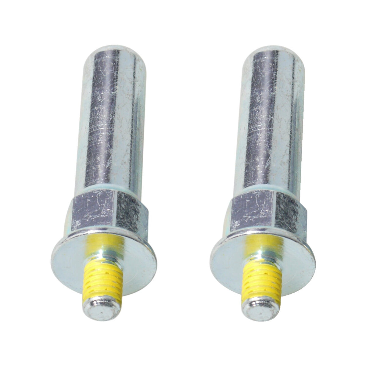 Wear peg, rider foot peg. Zinc