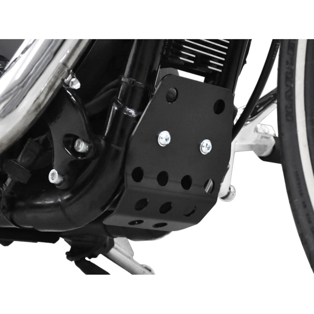 Zieger, XL Sportster engine protector. Black