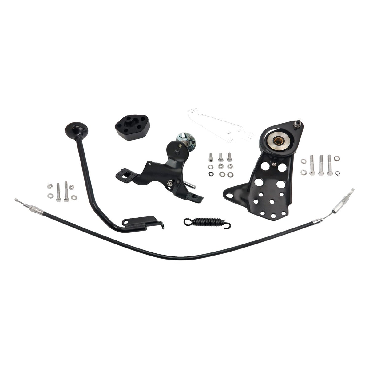 Jockey shifter conversion kit. Black