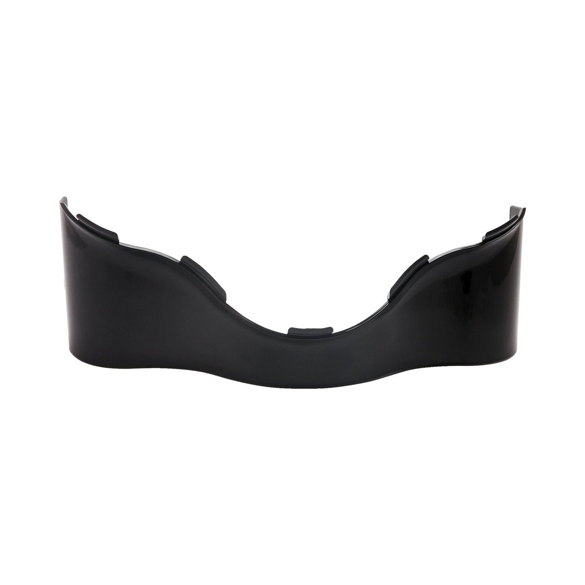 Lower outer batwing fairing trim skirt. Black