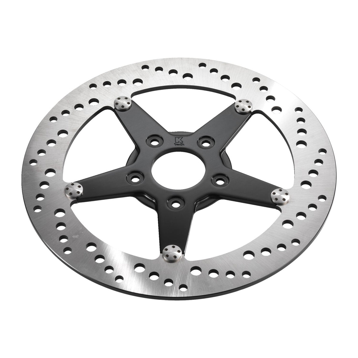 K-Tech front right brake rotor 11.5" stainless, black center