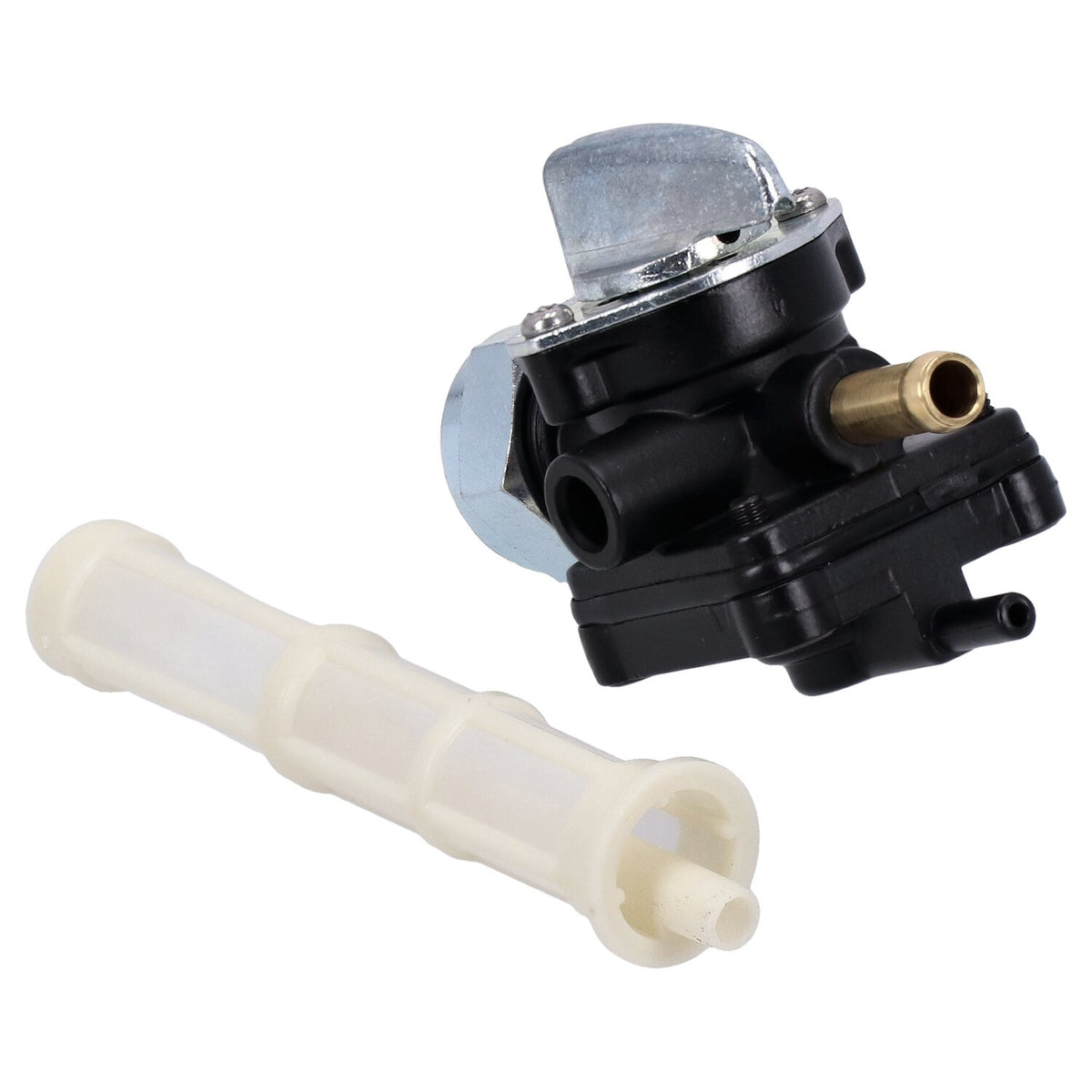 OEM style vacuum petcock. Black