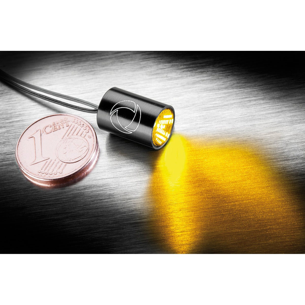 Kellermann, Atto® Integral turn signal. Black, clear lens
