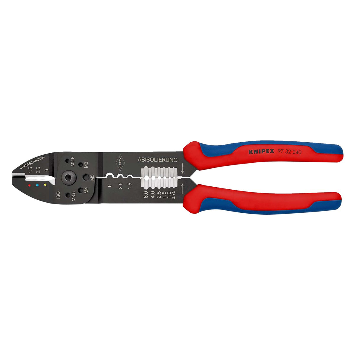 Knipex, crimping pliers. 240mm long, 300 gram
