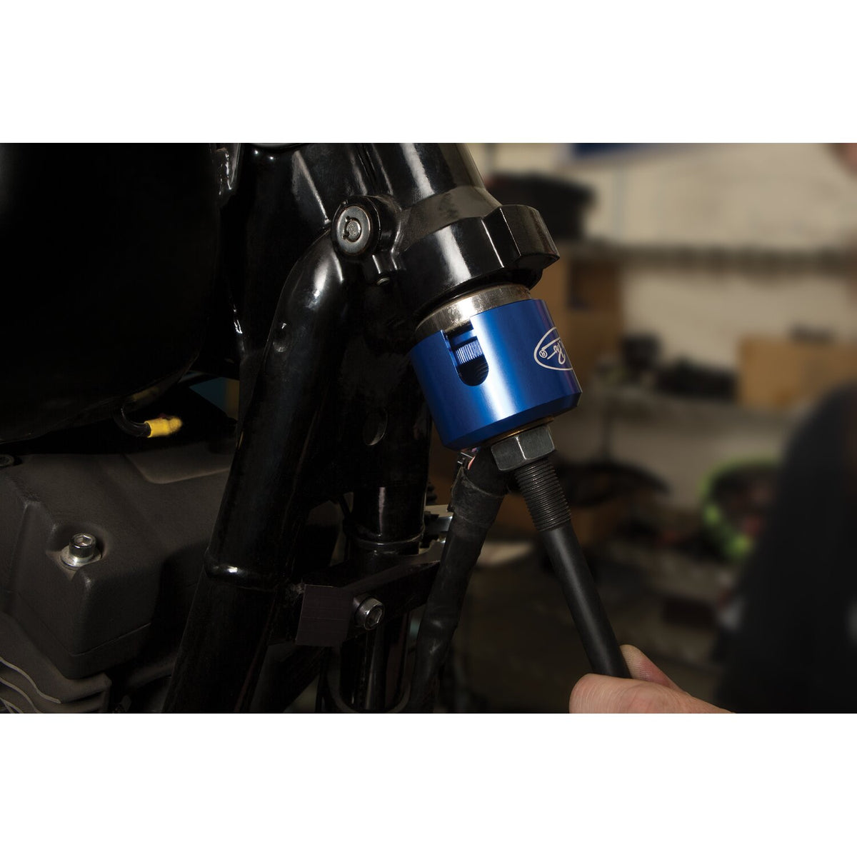 Motion Pro, fork stem bearing race tool