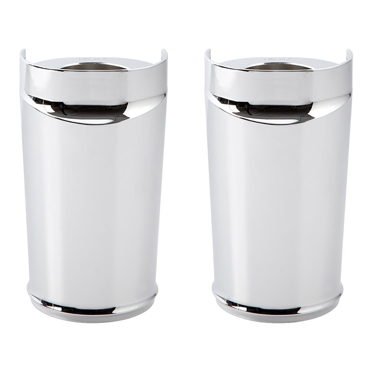 Arlen Ness, Smooth fork boots for fat wheels. Chrome