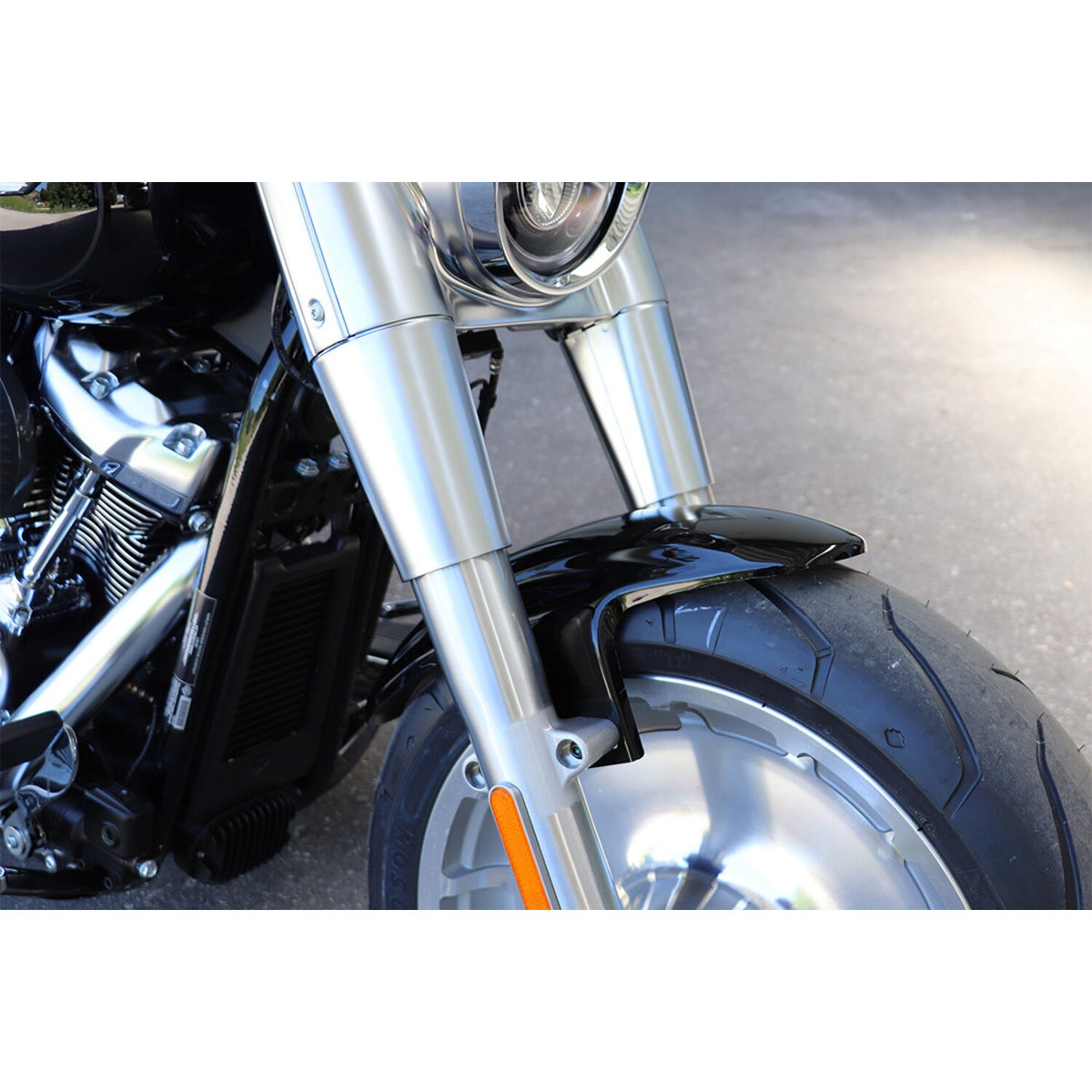 Cult-Werk, front fender 'Custom V1'. Matte black
