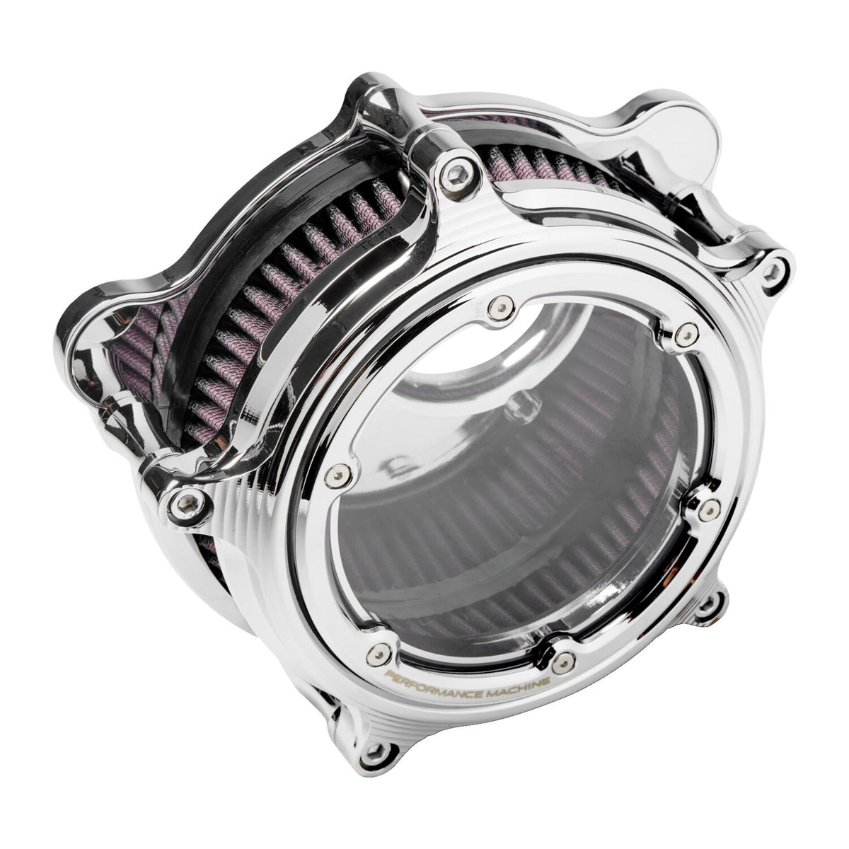 PM, Vision air cleaner kit. Chrome