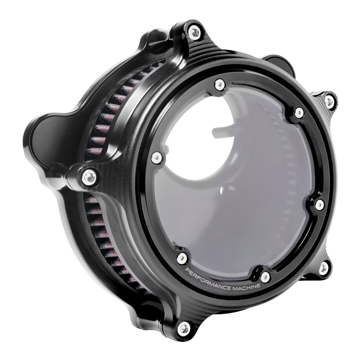 PM, Vision air cleaner kit, black Ops