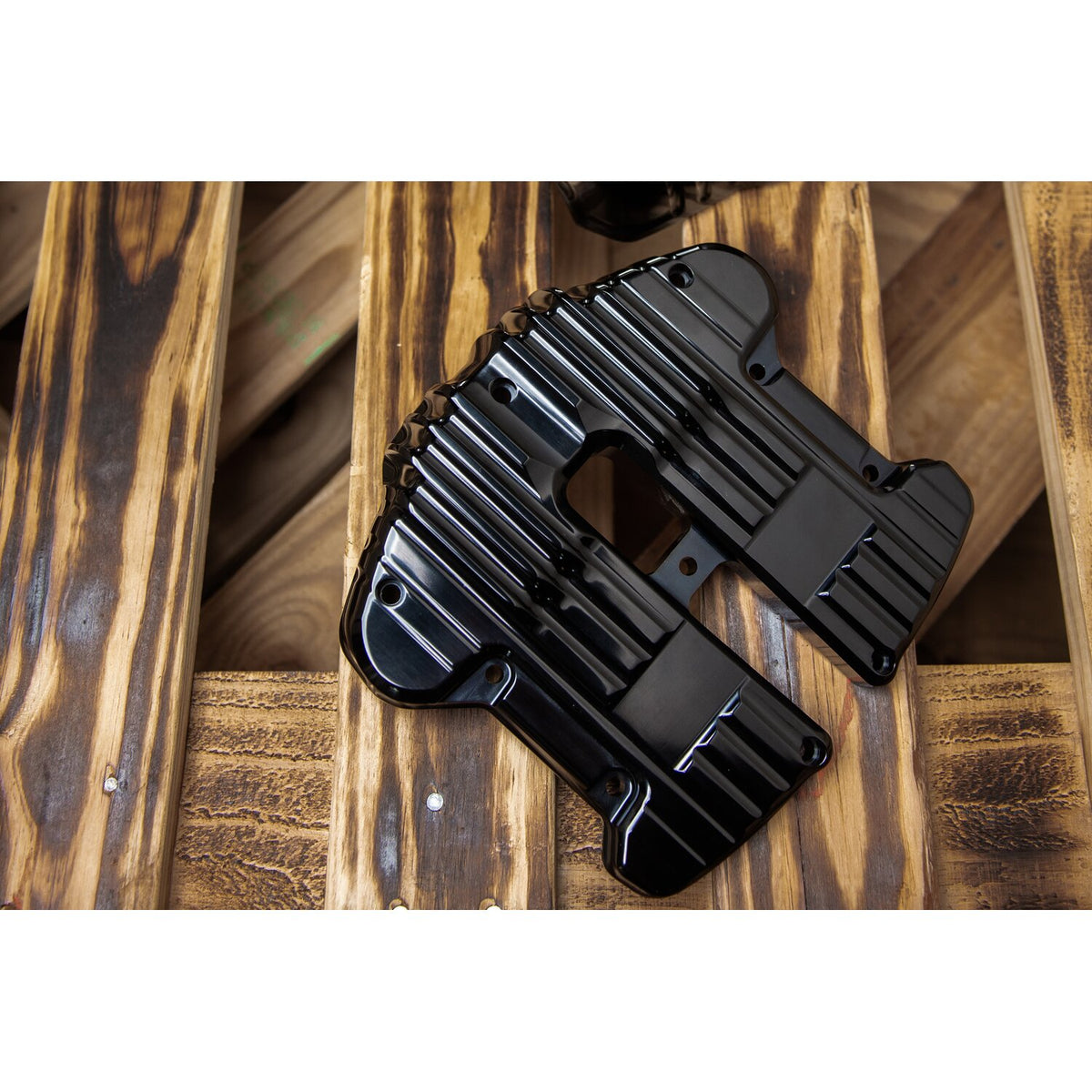 Rough Crafts, custom rocker covers. Black