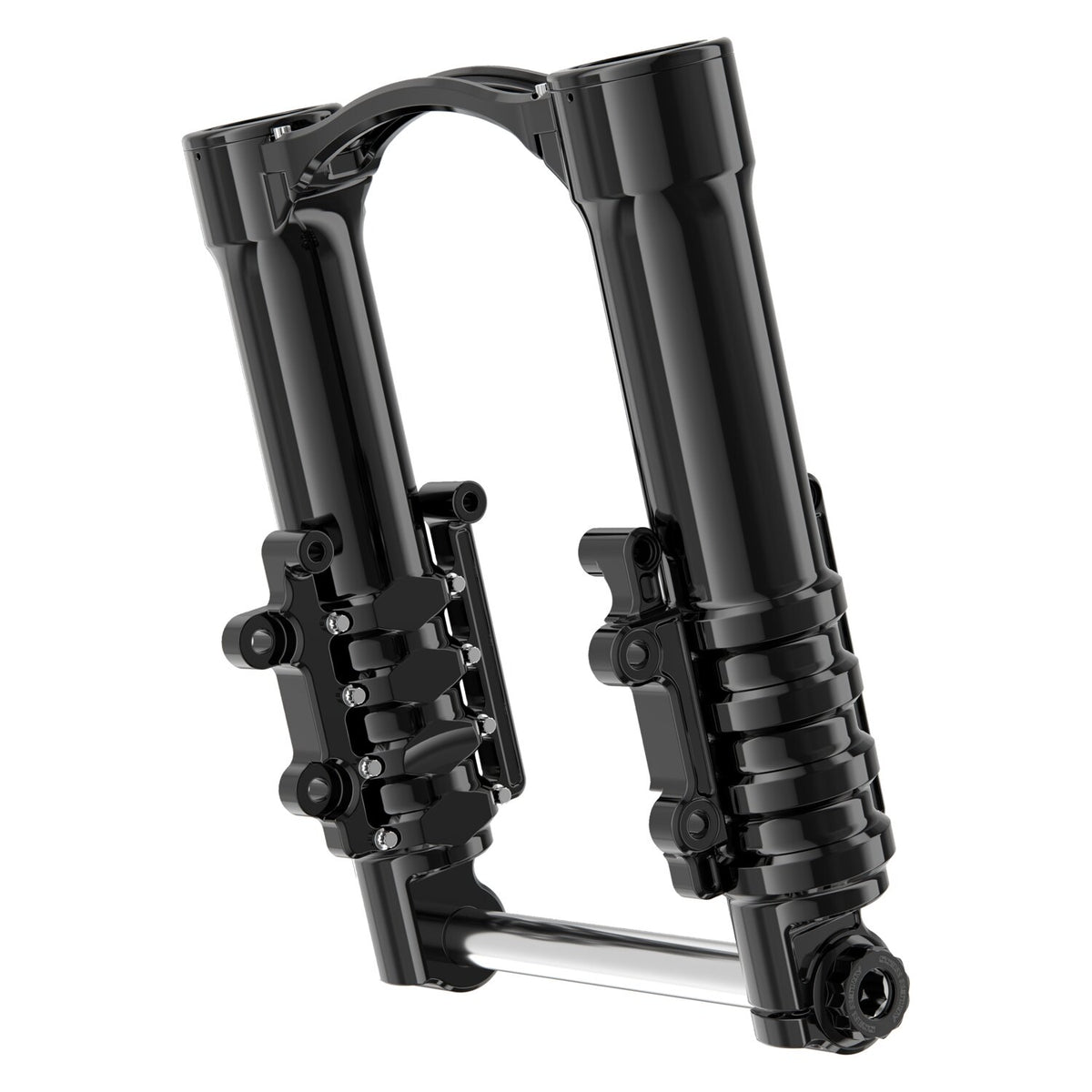 Arlen Ness, Method No Flex lower fork legs. OEM. Black