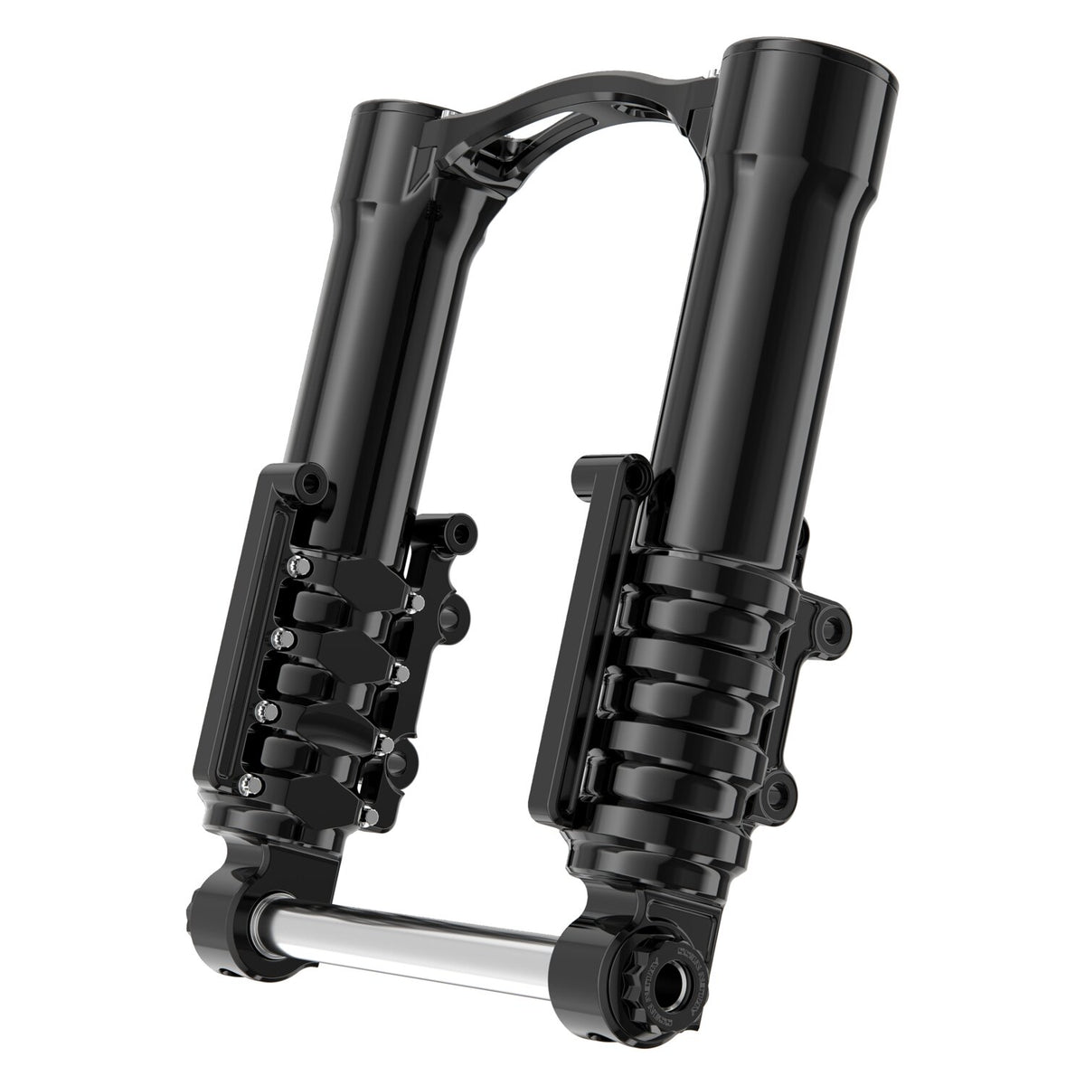 Arlen Ness, Method No Flex lower fork legs. OEM. Black