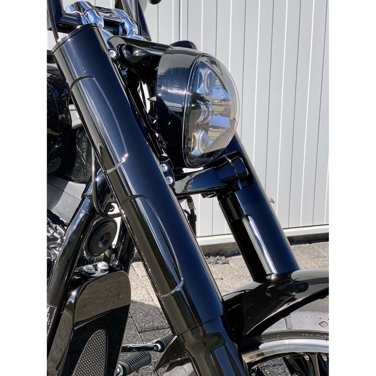 Kodlin, M8 Breakout front end cover kit. Black