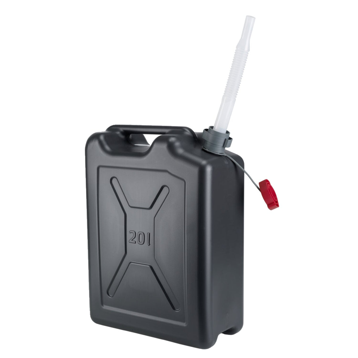 Pressol, HDPE army fuel can. Dark gray, 20 liter
