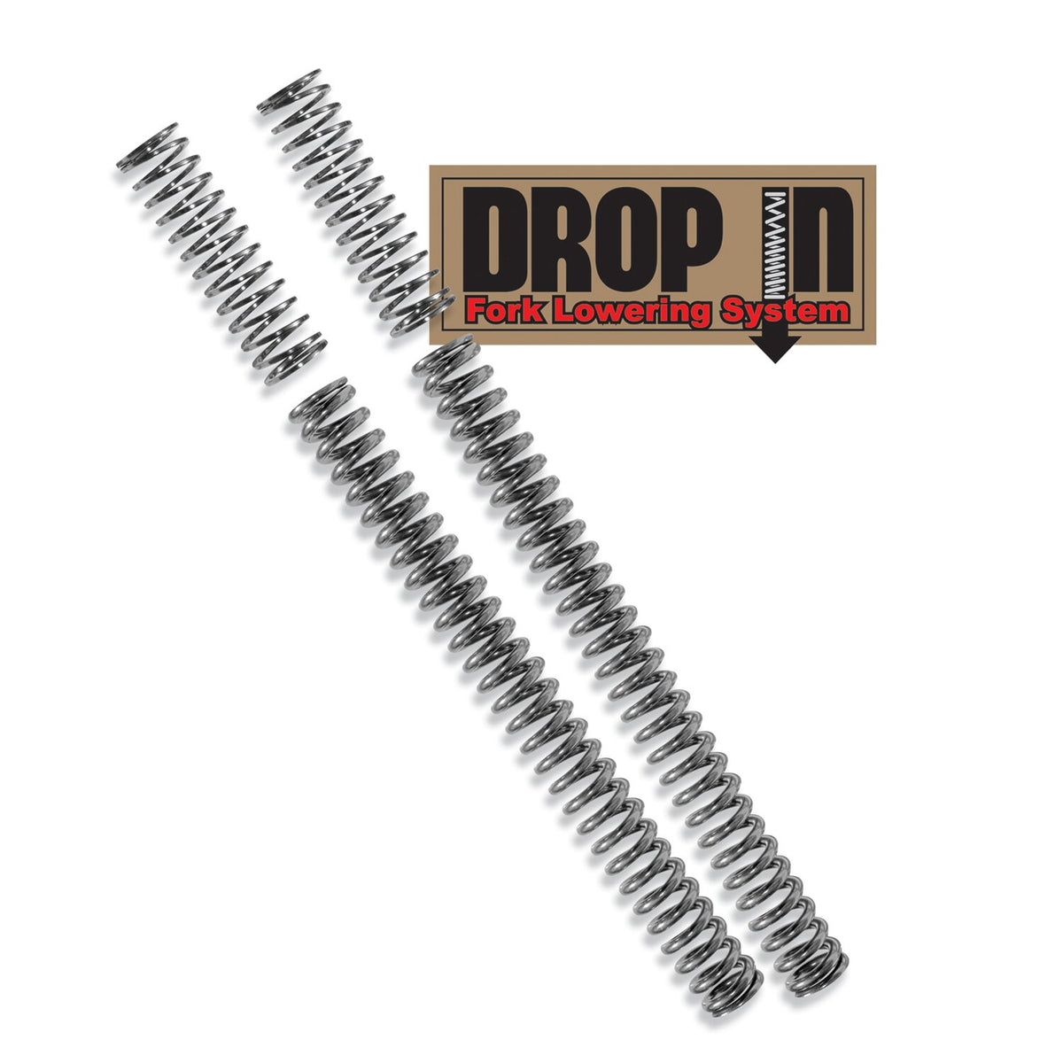 PS Drop-in fork lowering kit, 39mm tubes