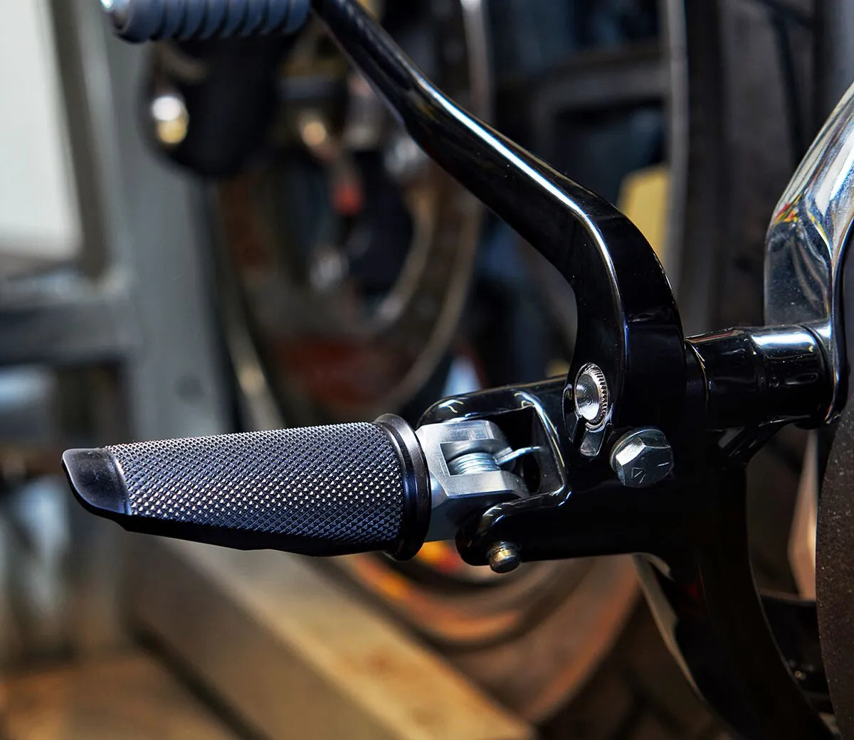 Speed Merchant Speed Pegs Foot Pegs — SM-HDSTSPBLK