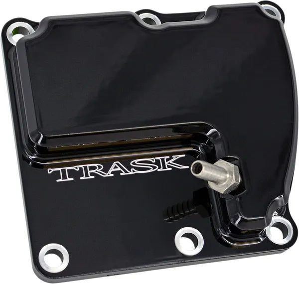 Trask CheckM8™ Vented Transmission Top Cover — TM-2041BK