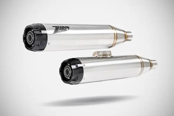 Zard Overlapped Slip-Ons Muffler for HD-HERITAGE CLASSIC — ZHD036S10SAO