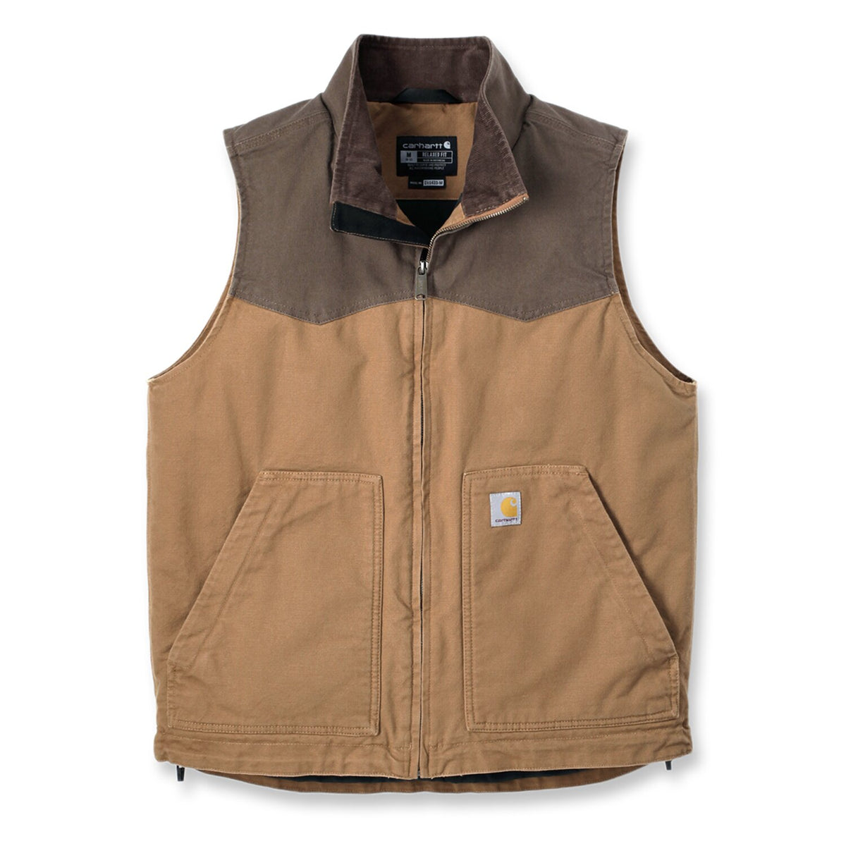 Carhartt Montana duck vest Carhartt brown