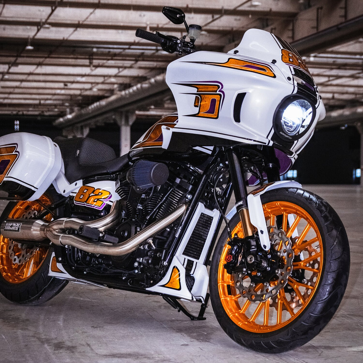 Dominator, FXRT style headlamp lens kit