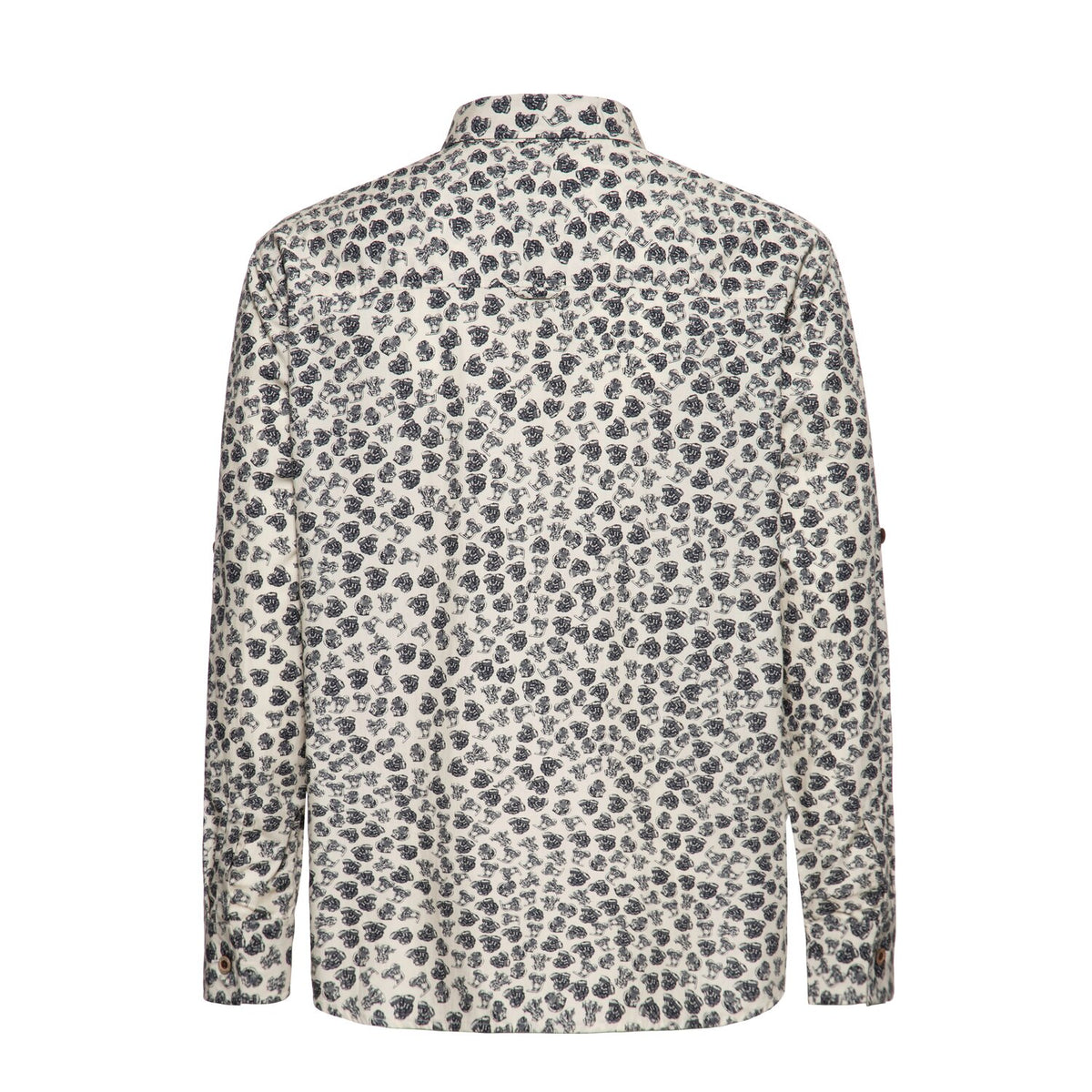 King Kerosin AOP shirt off white