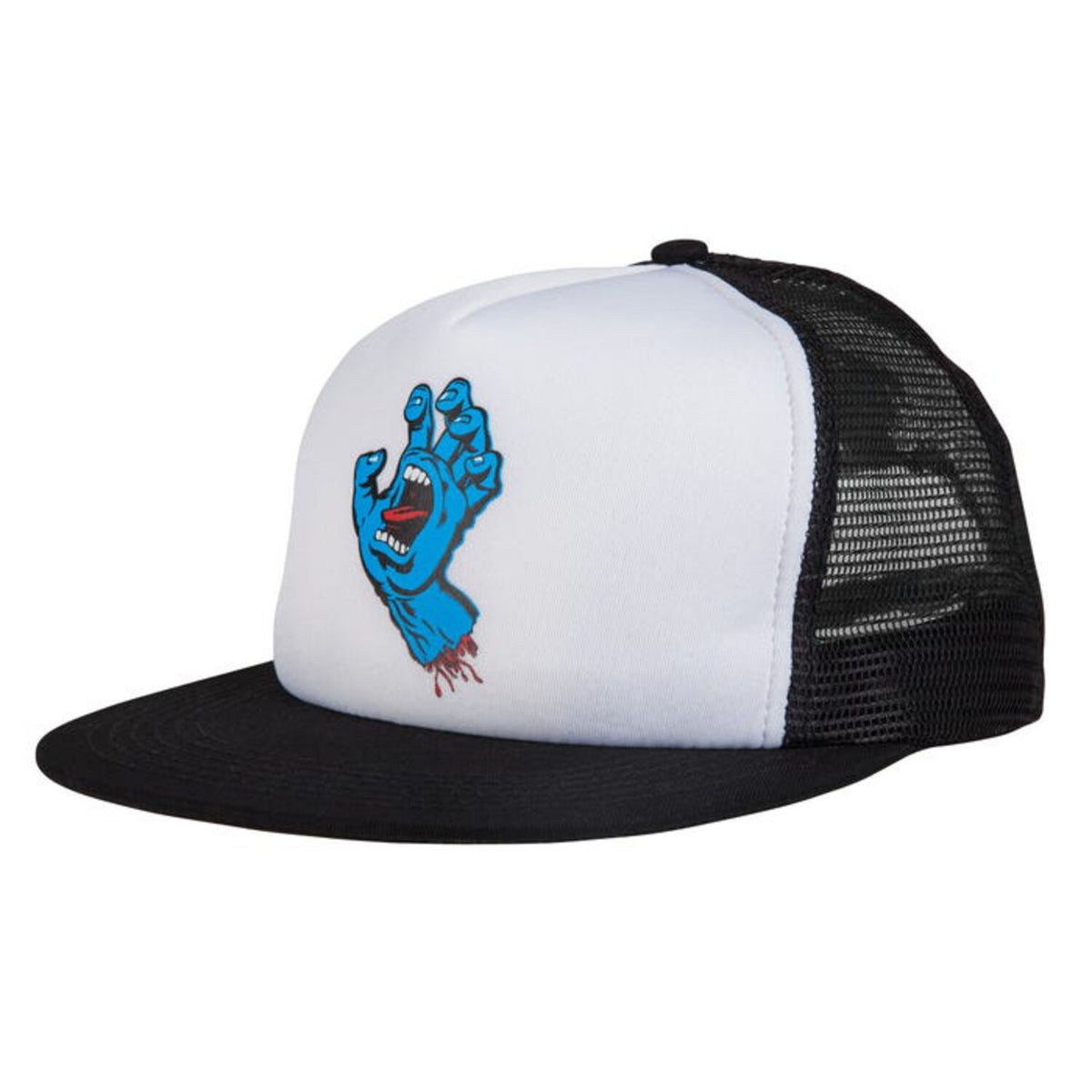 Santa Cruz Hand Mesh Back cap white/black