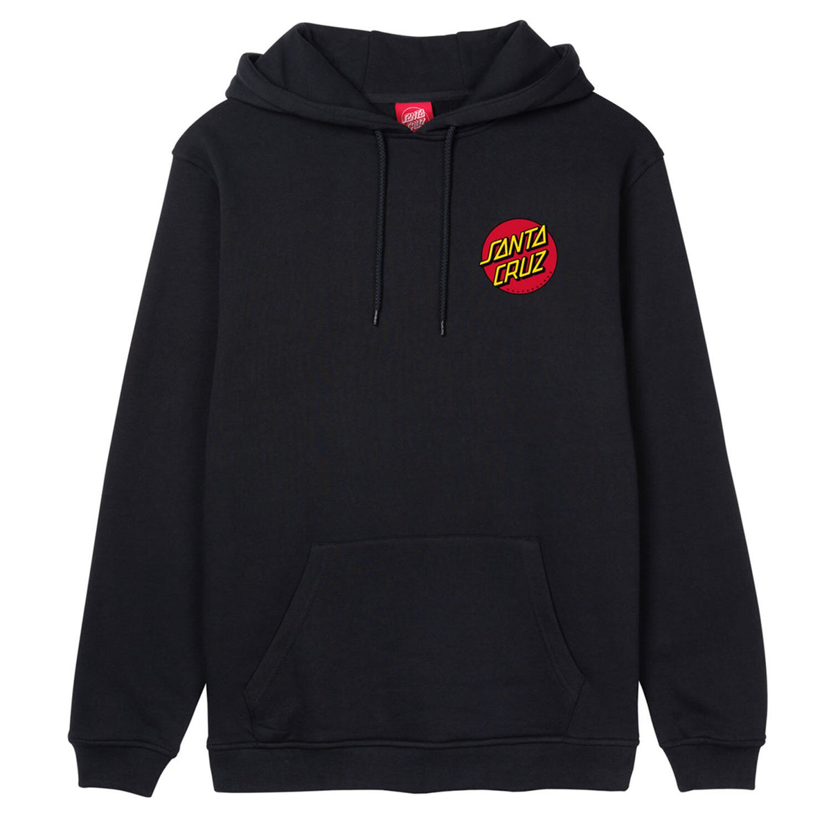 Santa Cruz Dot Chest hoodie black