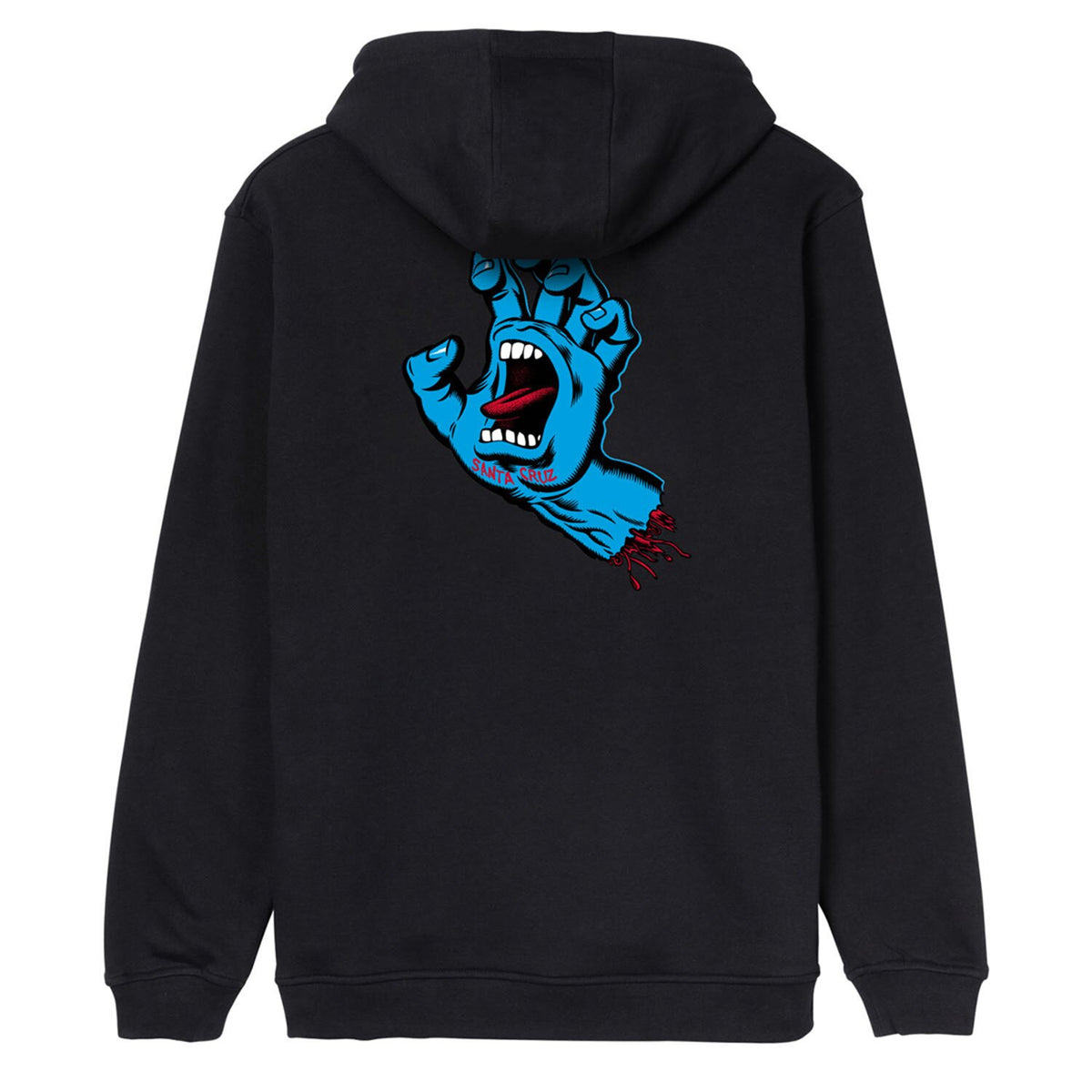 Santa Cruz Screaming Hand Chest hoodie black