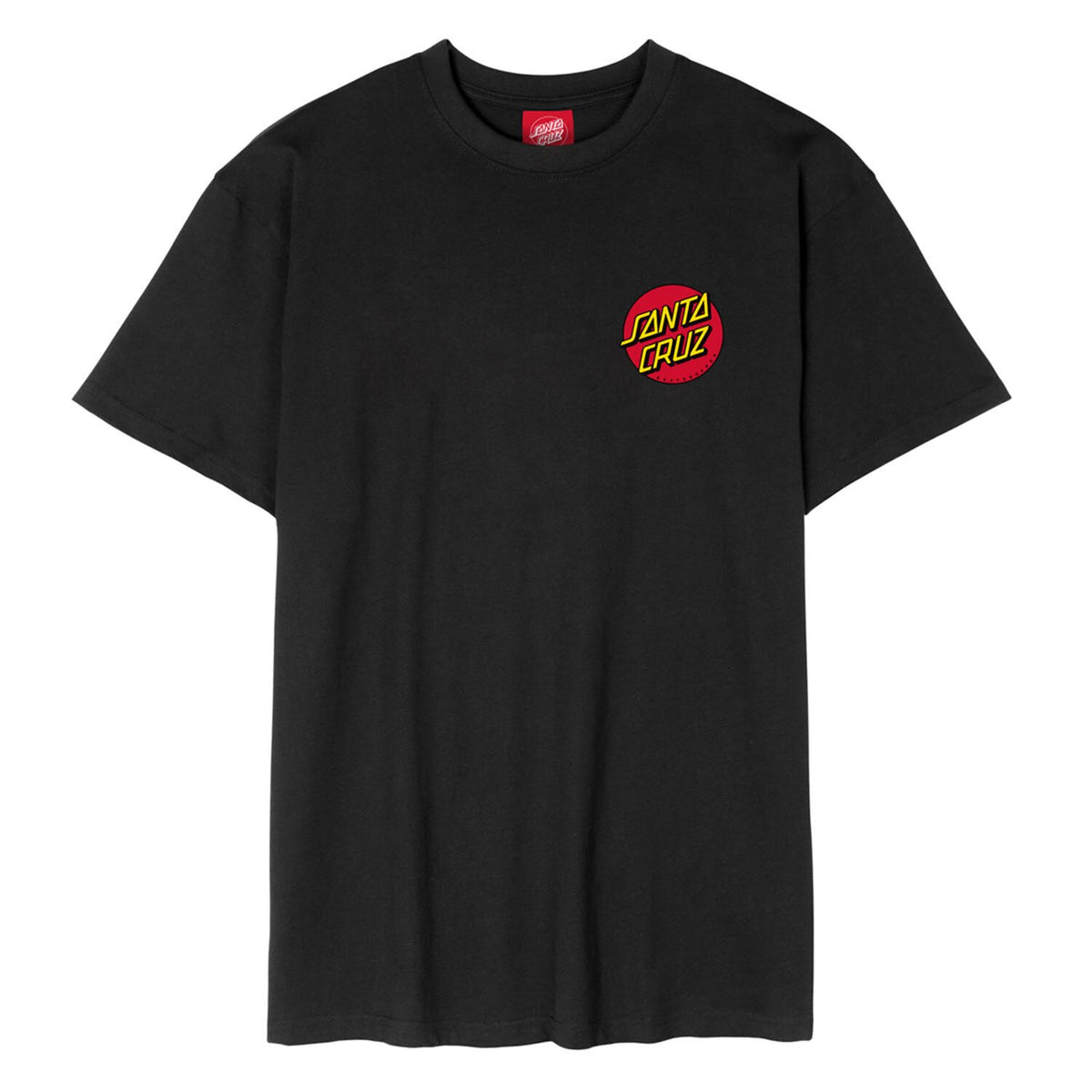 Santa Cruz Dot Chest t-shirt black
