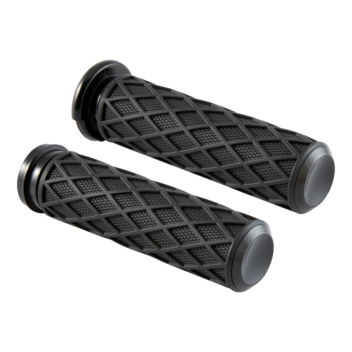 Arlen Ness, Diamond Handlebar Grip Set. Black