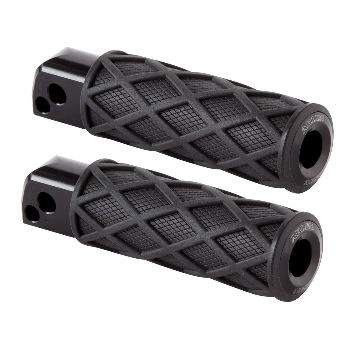 Arlen Ness, Diamond foot peg set. Black