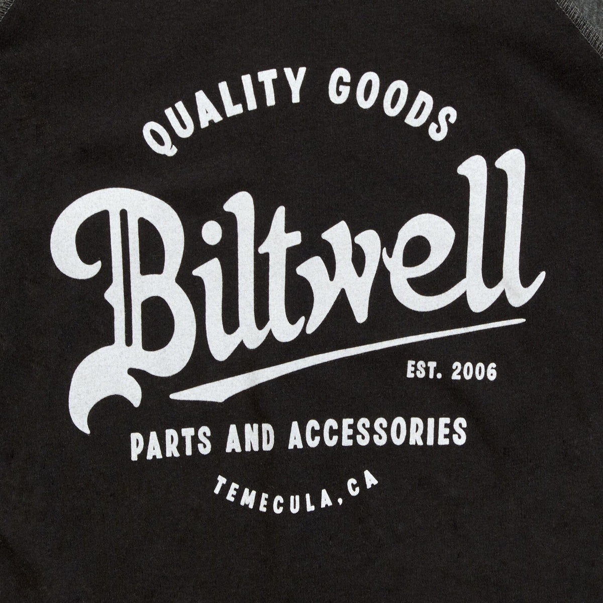 Biltwell Script baseball female shirt