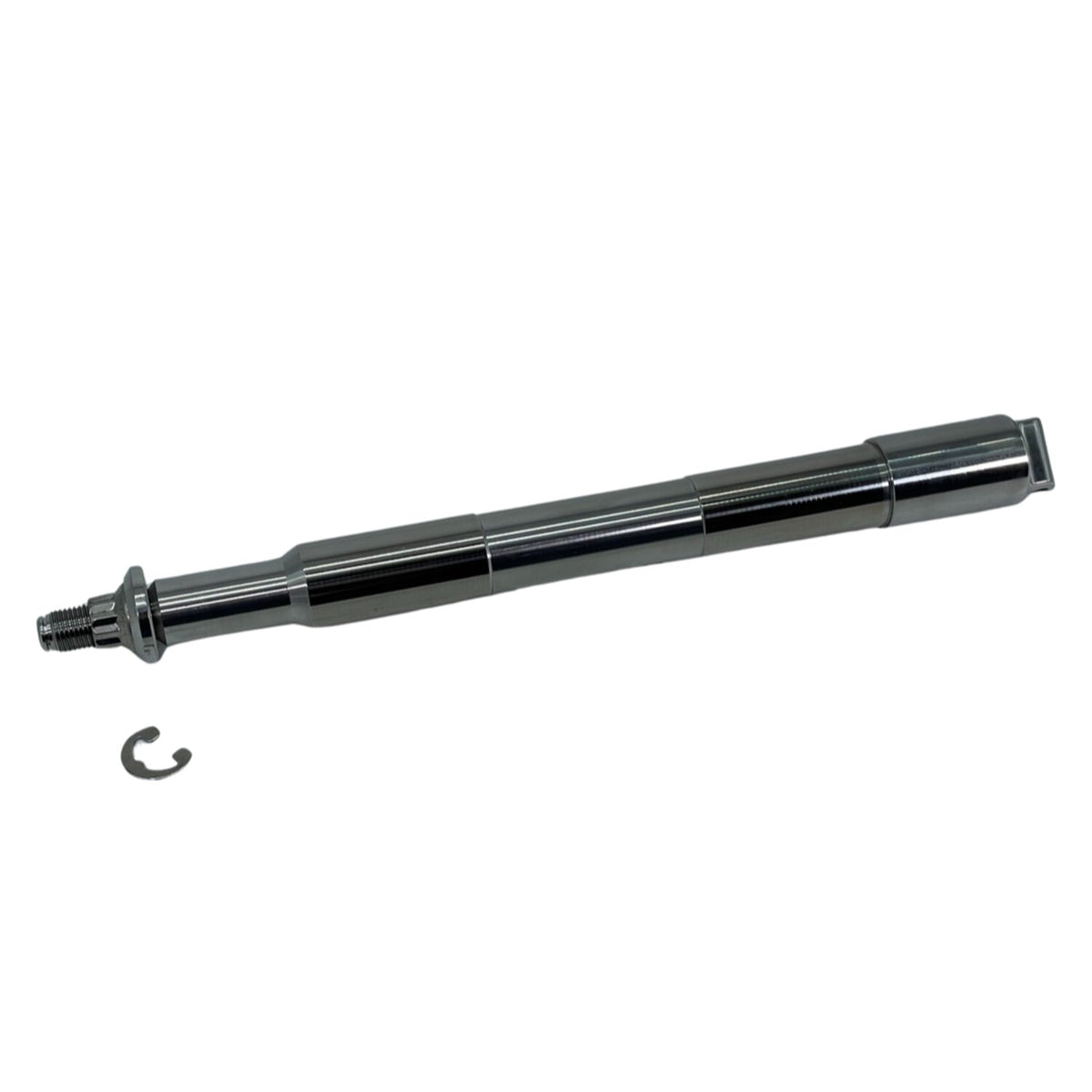 Bare Knuckle Performance, stainless axle kit. Front wheel