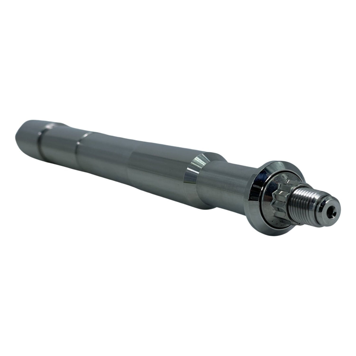 Bare Knuckle Performance, stainless axle kit. Front wheel