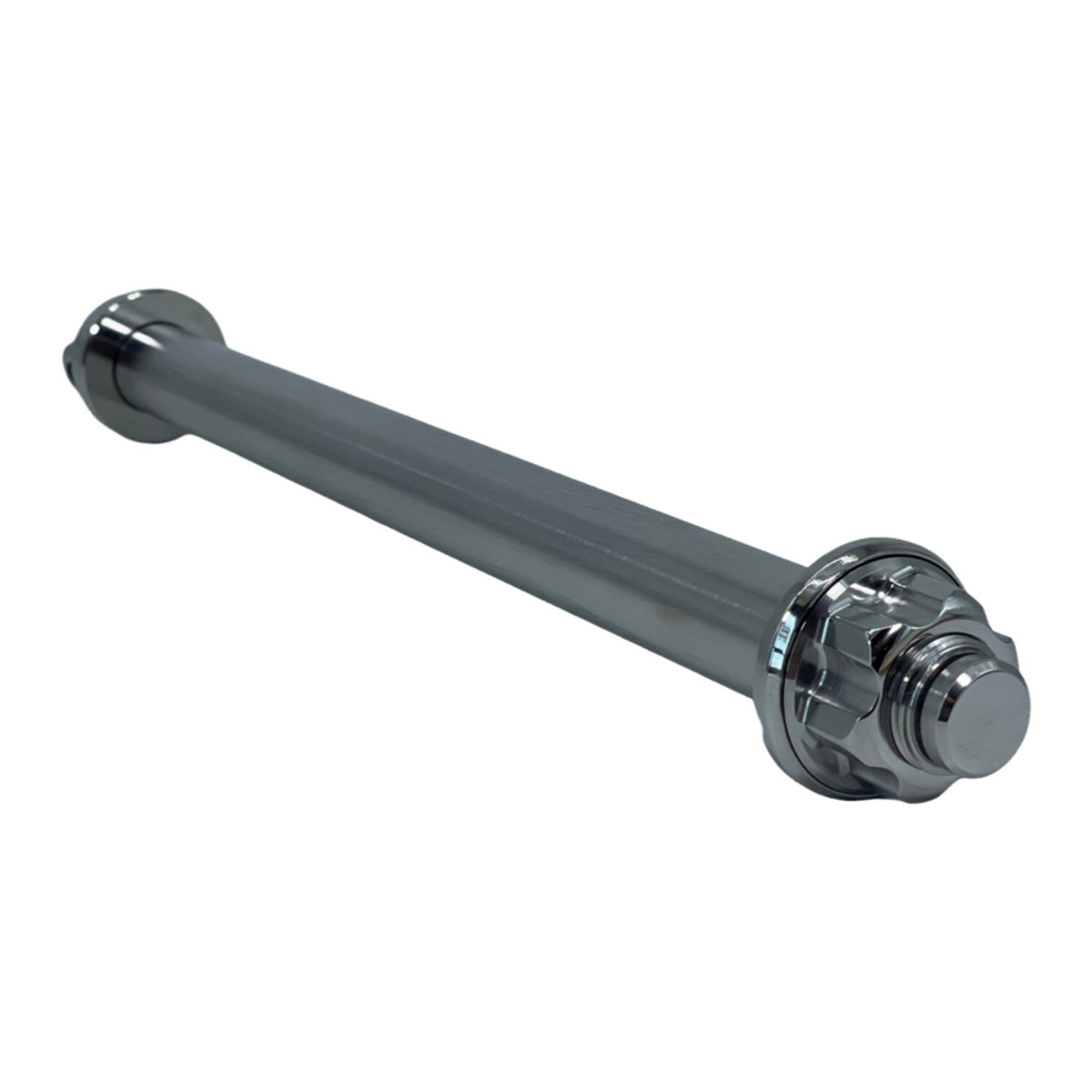 Bare Knuckle Performance, stainless axle kit. Rear wheel