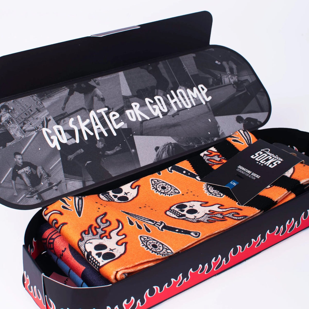 American Socks Skateboard gift box