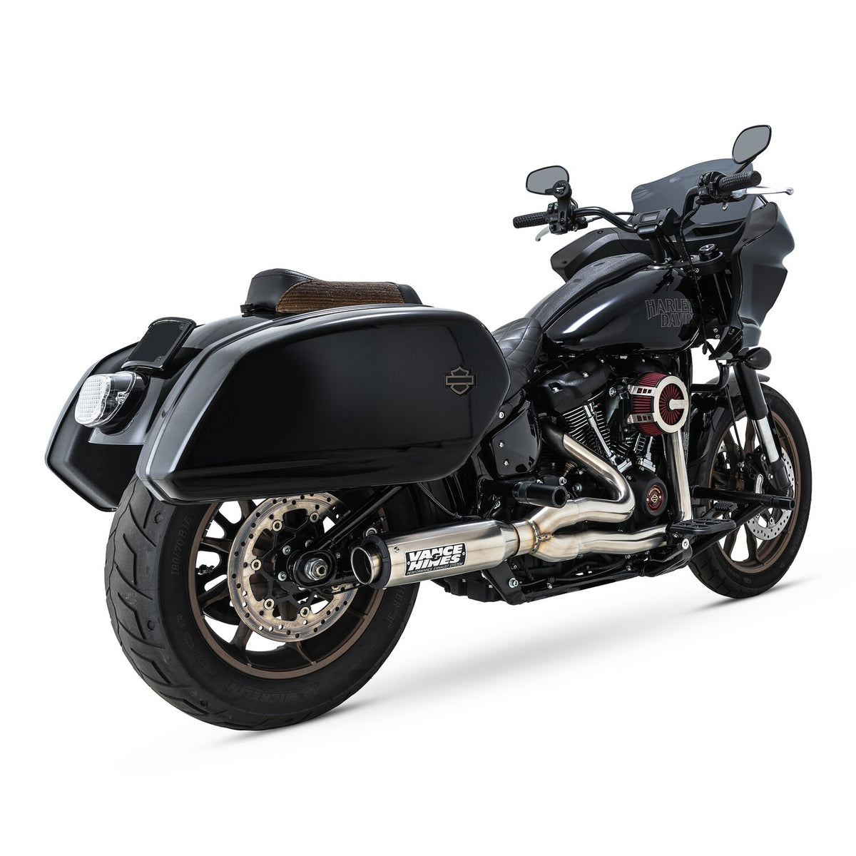 Vance & Hines, Supersport 2-1 exhaust system. Brushed