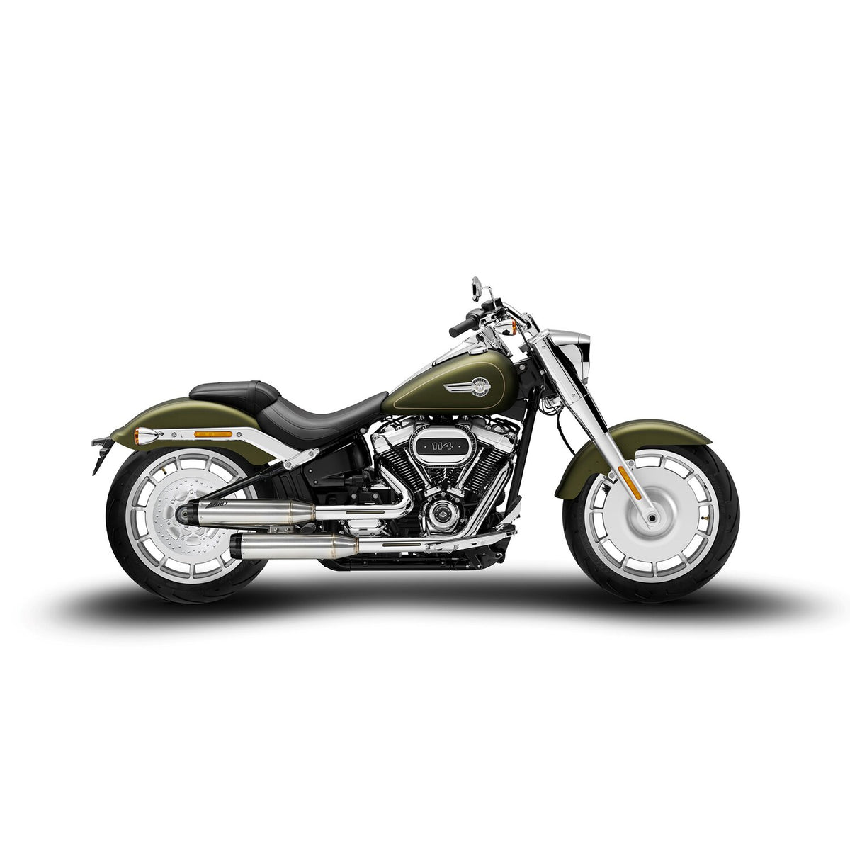 Zard, 'Overlapped' 2-2 slip-on mufflers. Satin