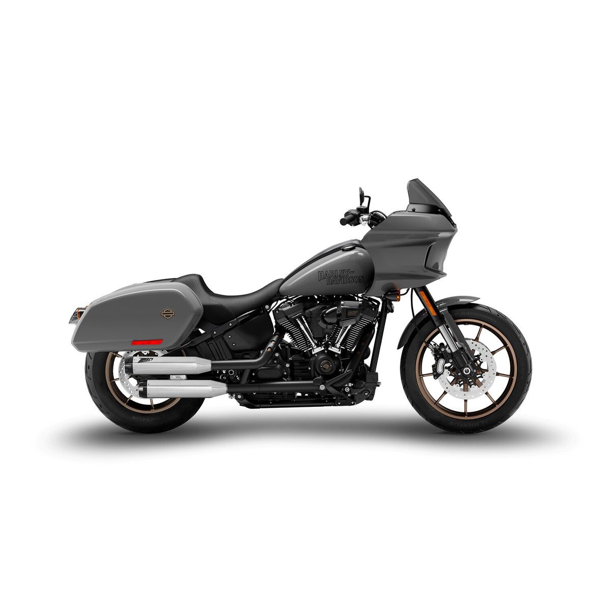 Zard, 'Overlapped' 2-2 slip-on mufflers. Polished