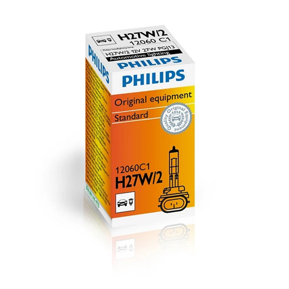 Philips, Vision. 12V 27W halogen passing lamp bulb