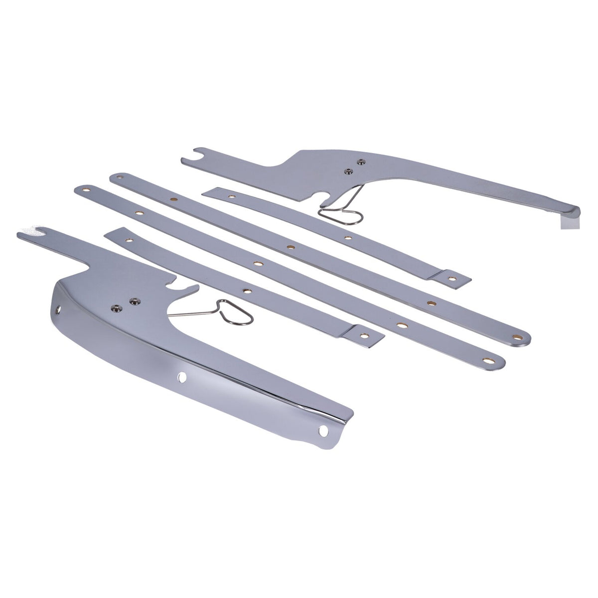 Windshield mounting bracket FLHR. Chrome