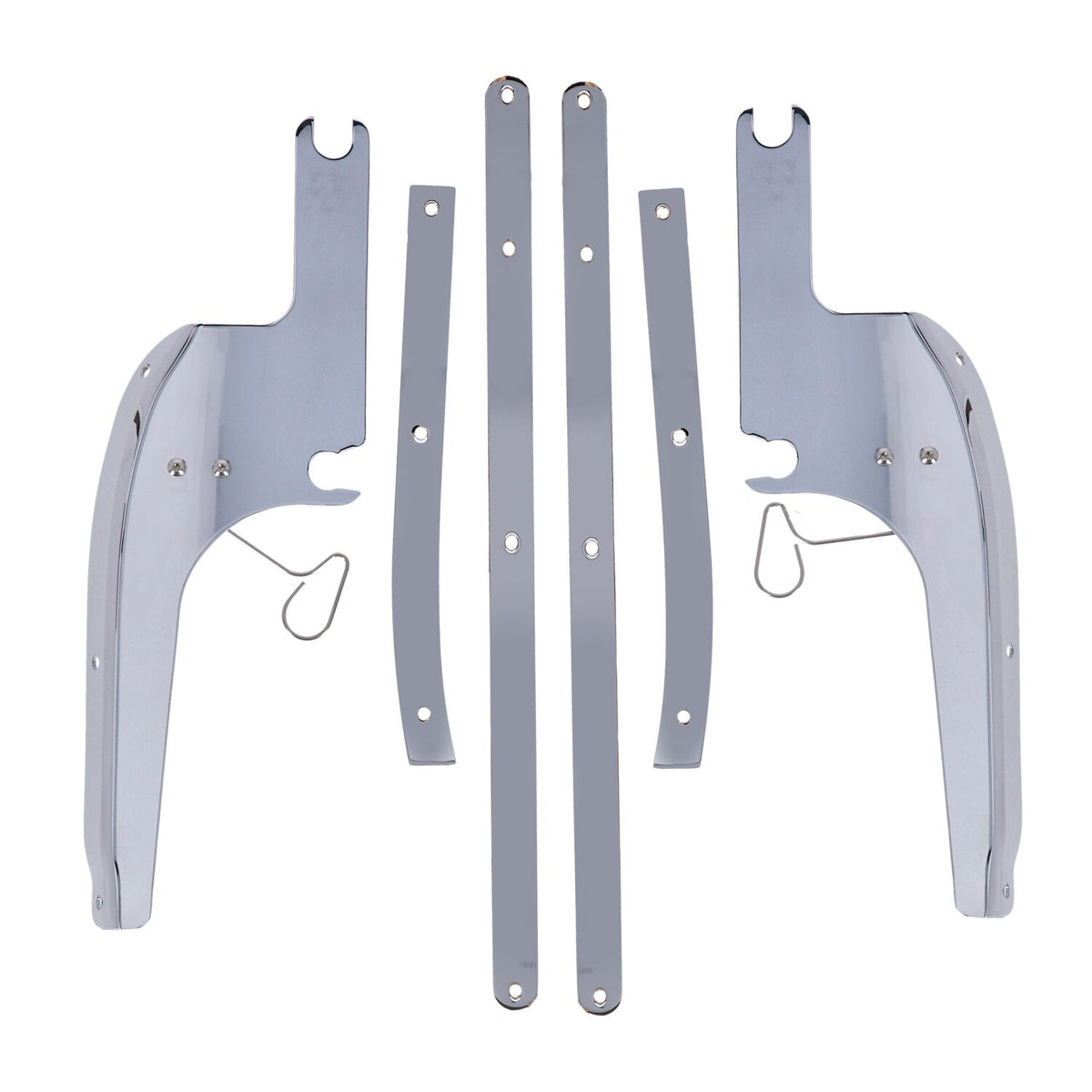 Windshield mounting bracket FLHR. Chrome