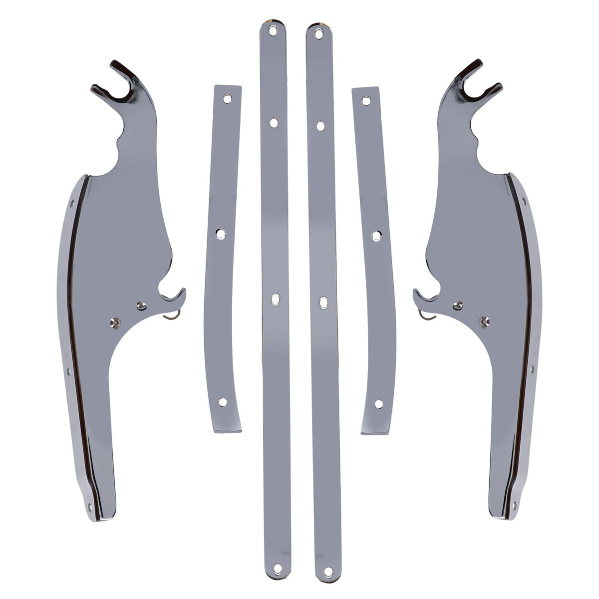 Windshield mounting bracket FLST/C. Chrome